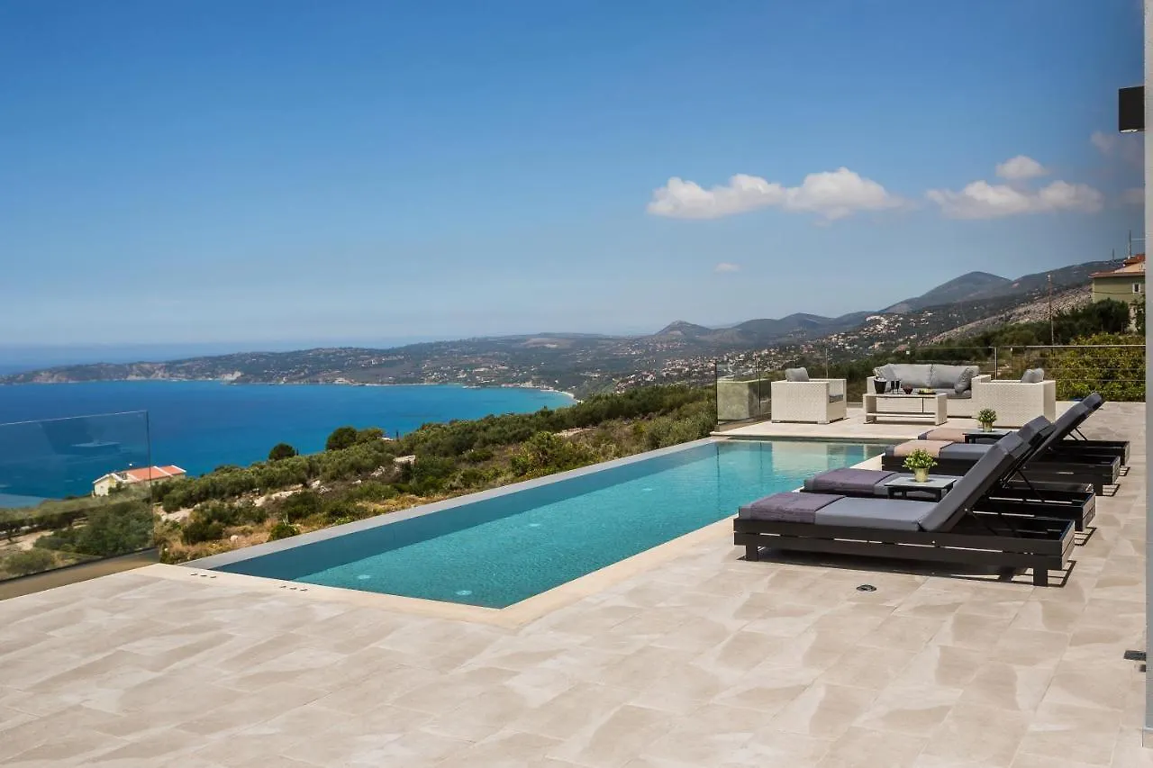 Panorama Blue Kefalonia - Luxury Villa In Lourdata Simotata Greece