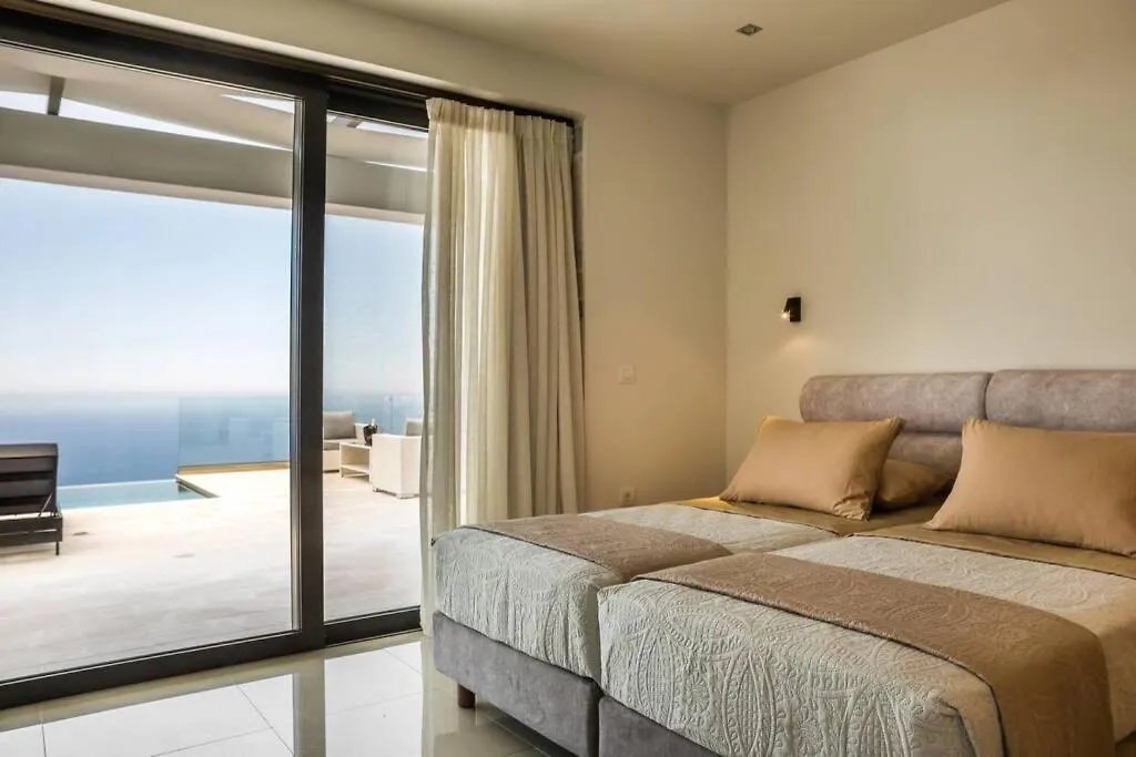 Panorama Blue Kefalonia - Luxury Villa In Lourdata Simotáta