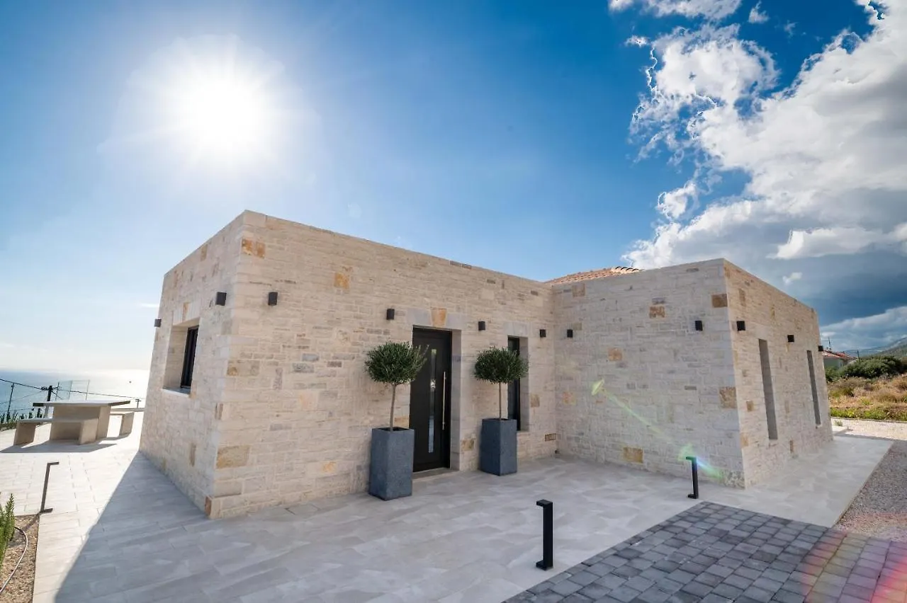 Panorama Blue Kefalonia - Luxury Villa In Lourdata Simotata